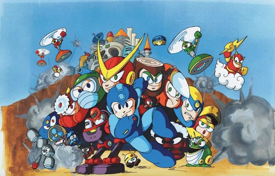 Mega Man 2 creator Akira Kitamura on short dev time Mega Man Rock Man concept art