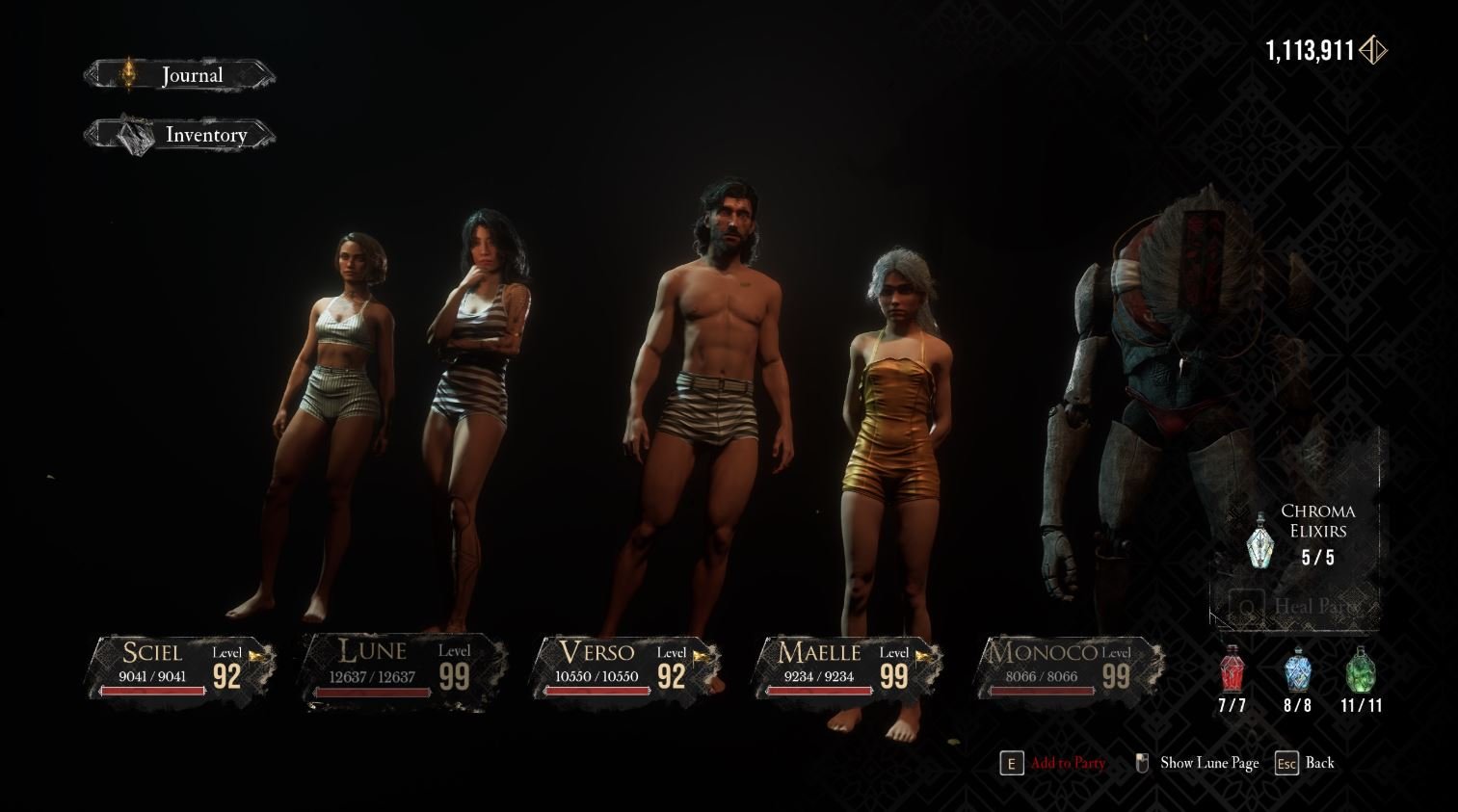 Clair Obscur: Expedition 33 Swimsuits