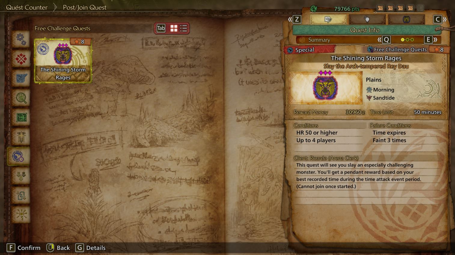 Monster Hunter Wilds Free Challenge Quest