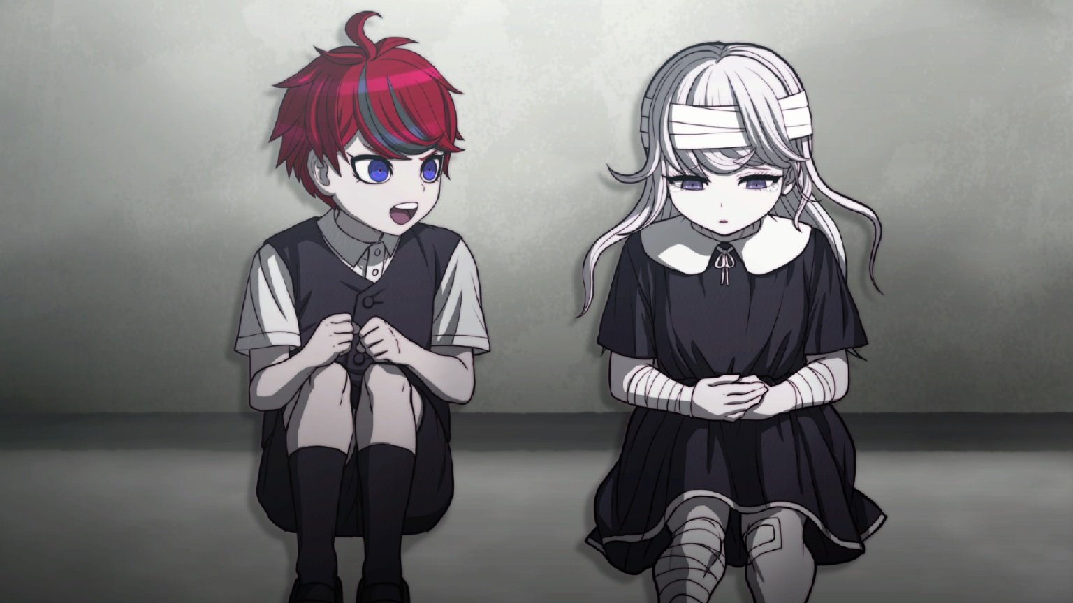 Takumi and Karua in their childhood.