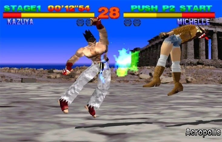 Tekken gameplay.