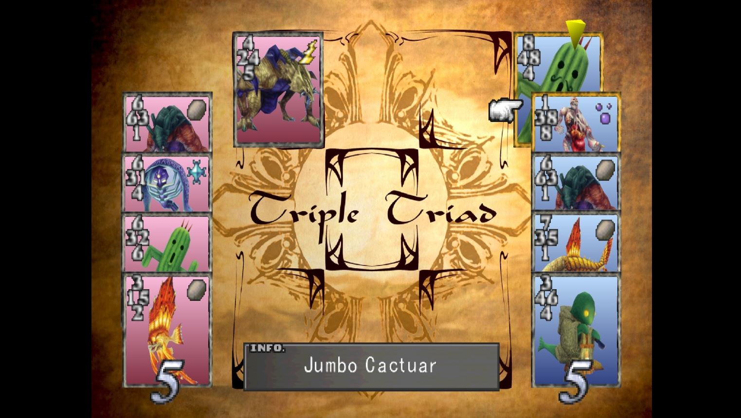 Triple Triad in Final Fantasy 8
