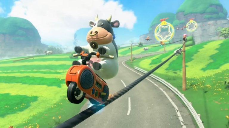 Mario Kart World Cow