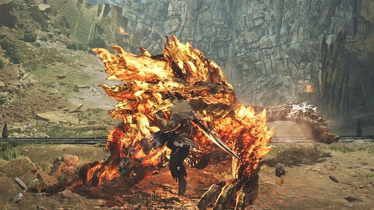 Akuma kick.
