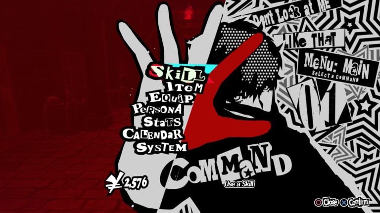 Persona 5 Royal UI