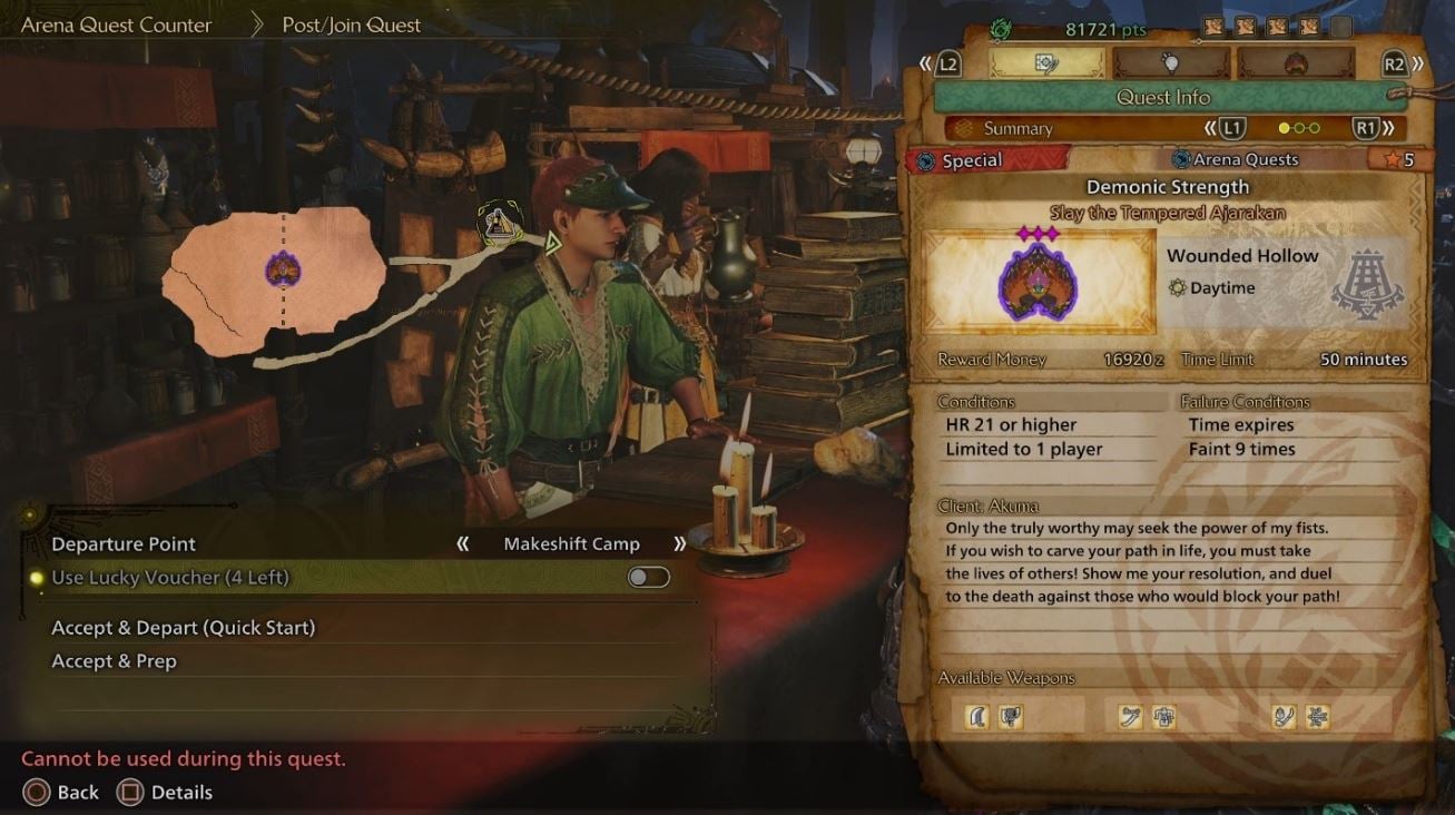 Monster Hunter Wilds Akuma armor sets