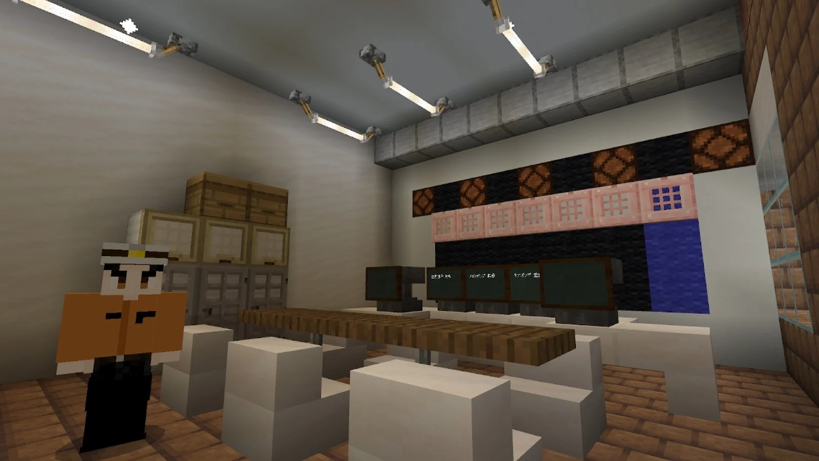 Minecraft G-Cans control room
