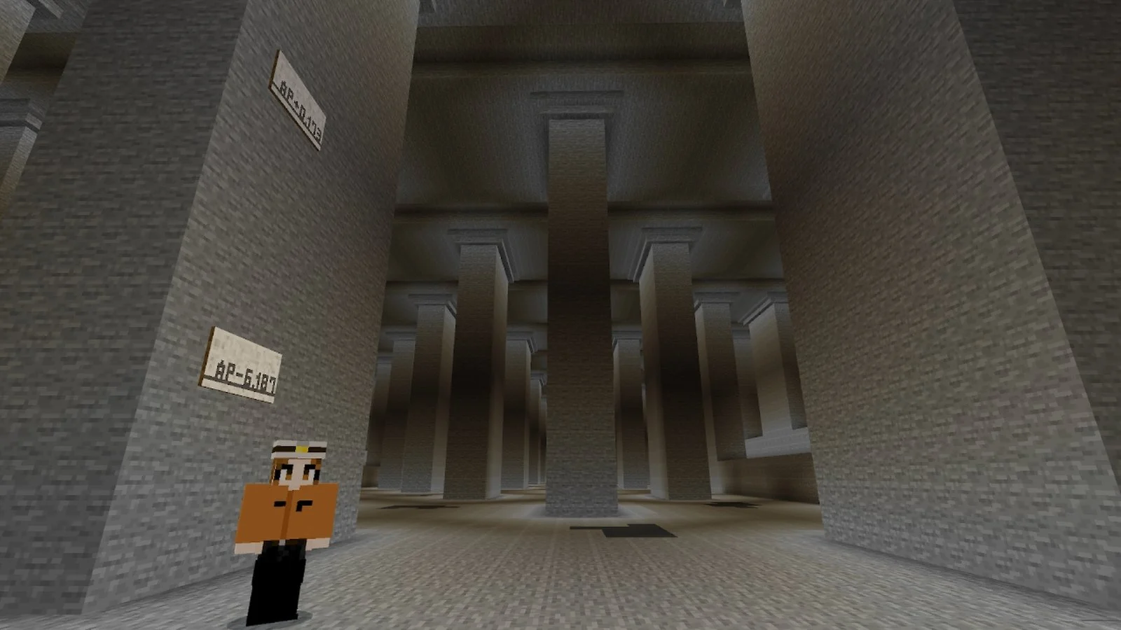 Minecraft G-Cans underground chamber