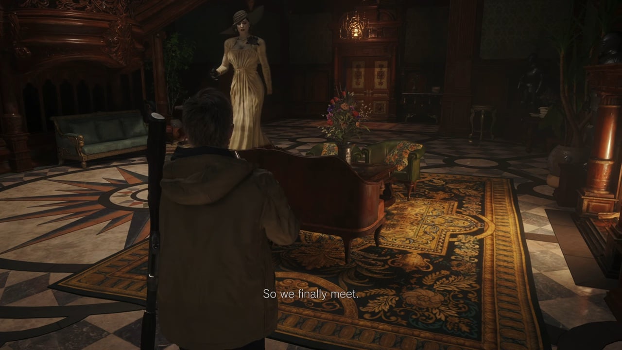 Encounter with Lady Dimitrescu.