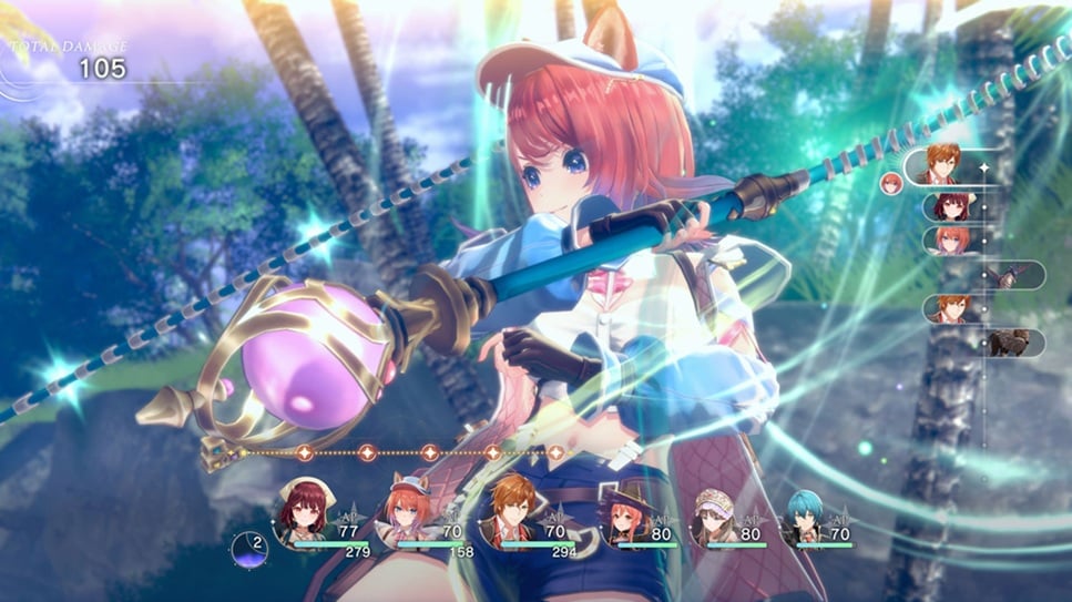 Atelier Resleriana gameplay.