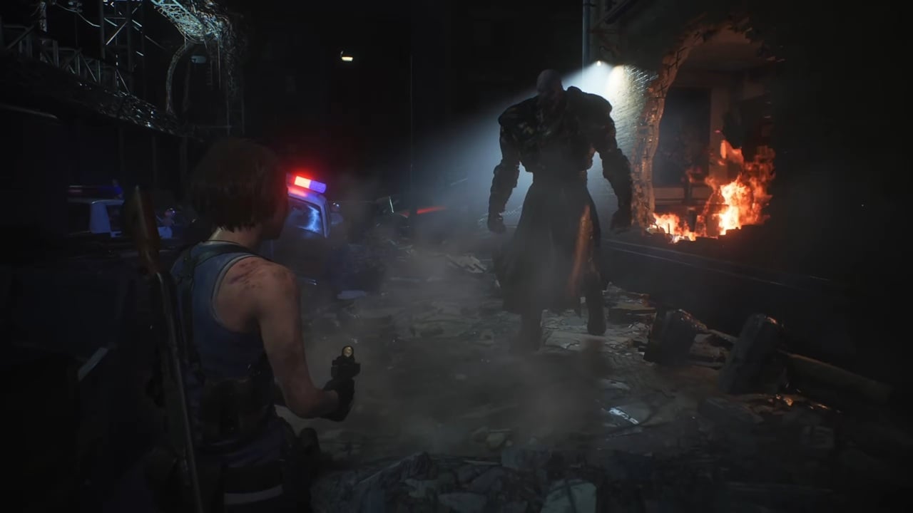 Resident Evil Requiem Racoon City Nemesis.