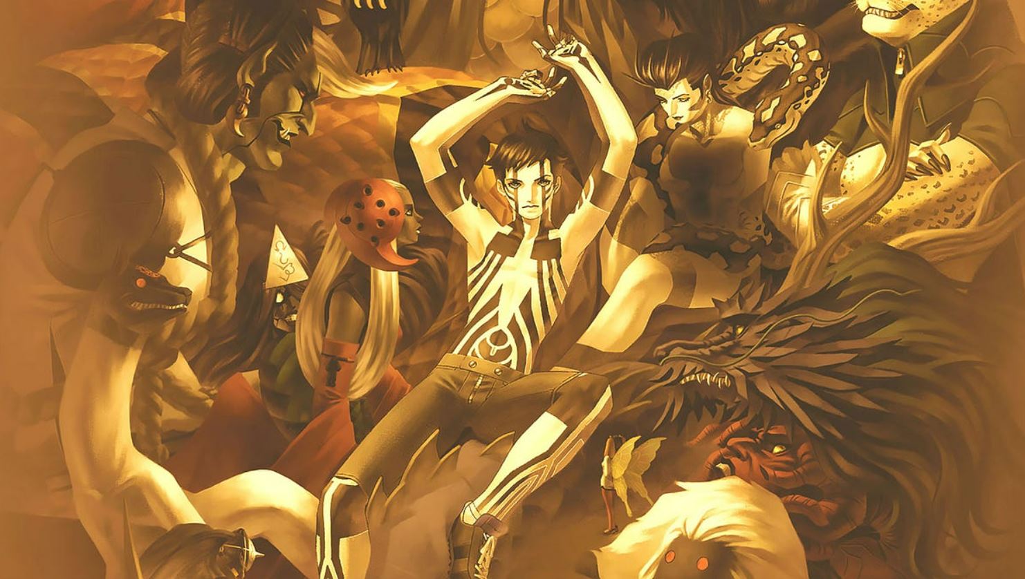 Shin Megami Tensei art by Kazuma Kaneko