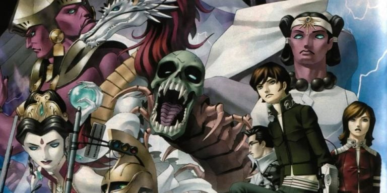 Shin Megami Tensei art by Kazuma Kaneko