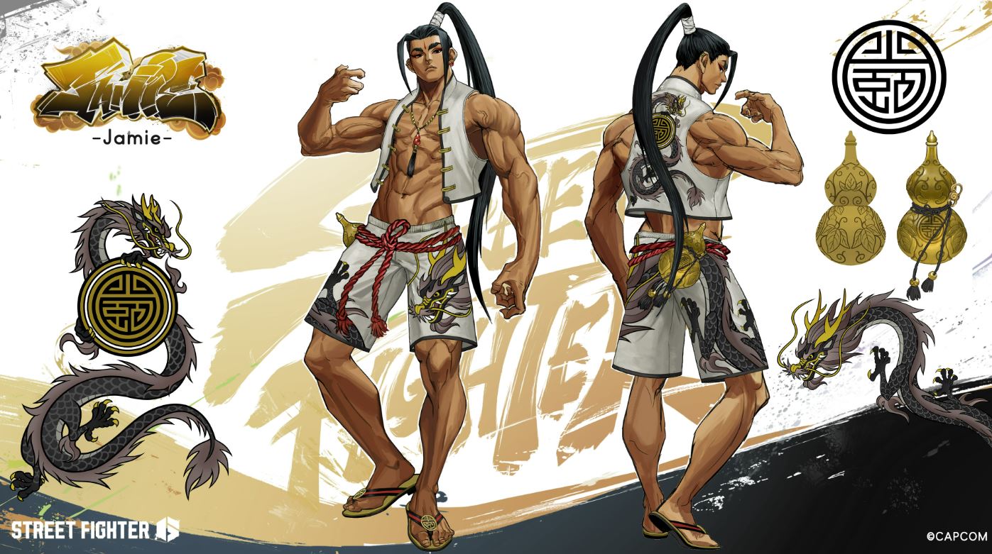 Street Fighter 6 Jamie swimsuit