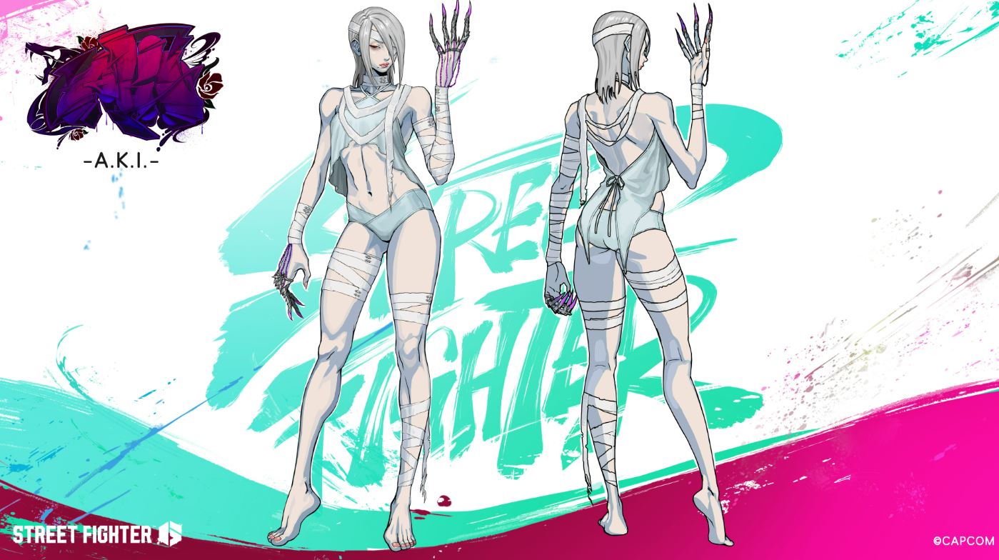 Street Fighter 6 AKI swimsuit