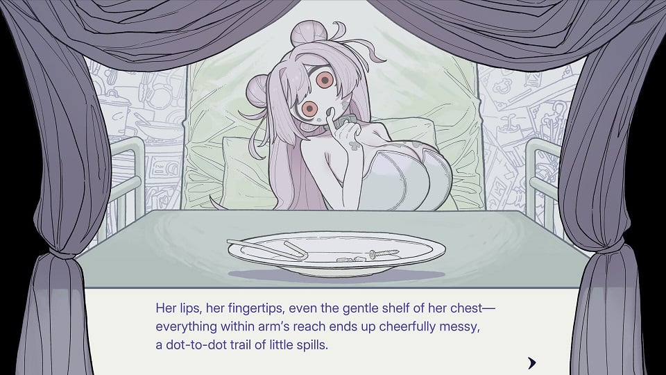 Please Serve Only the Most Delicious Garbage Miali gameplay.