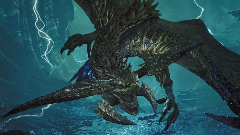 Monster Hunter Wilds Arch-Tempered Rey Dau