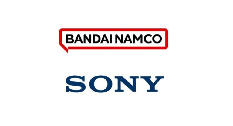 Bandai Namco and Sony company logos
