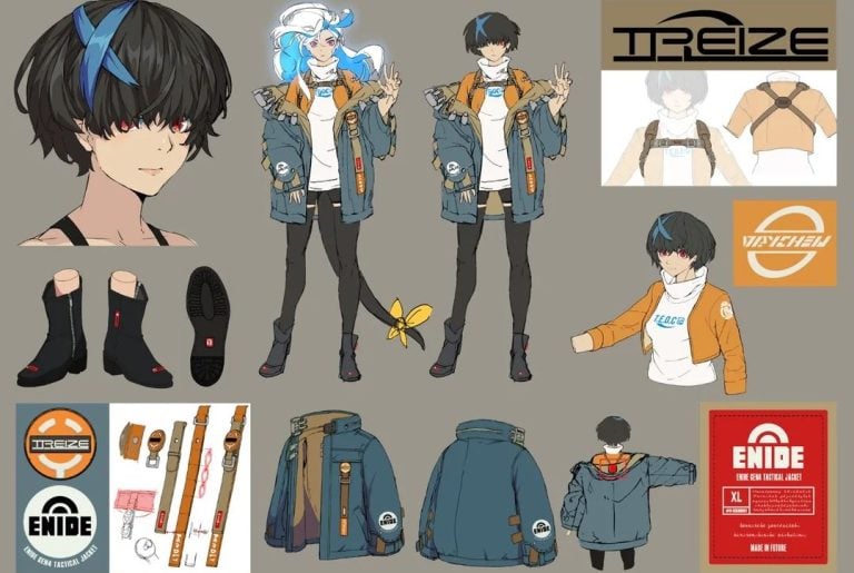 Guilty Gear Strive Unika concept art