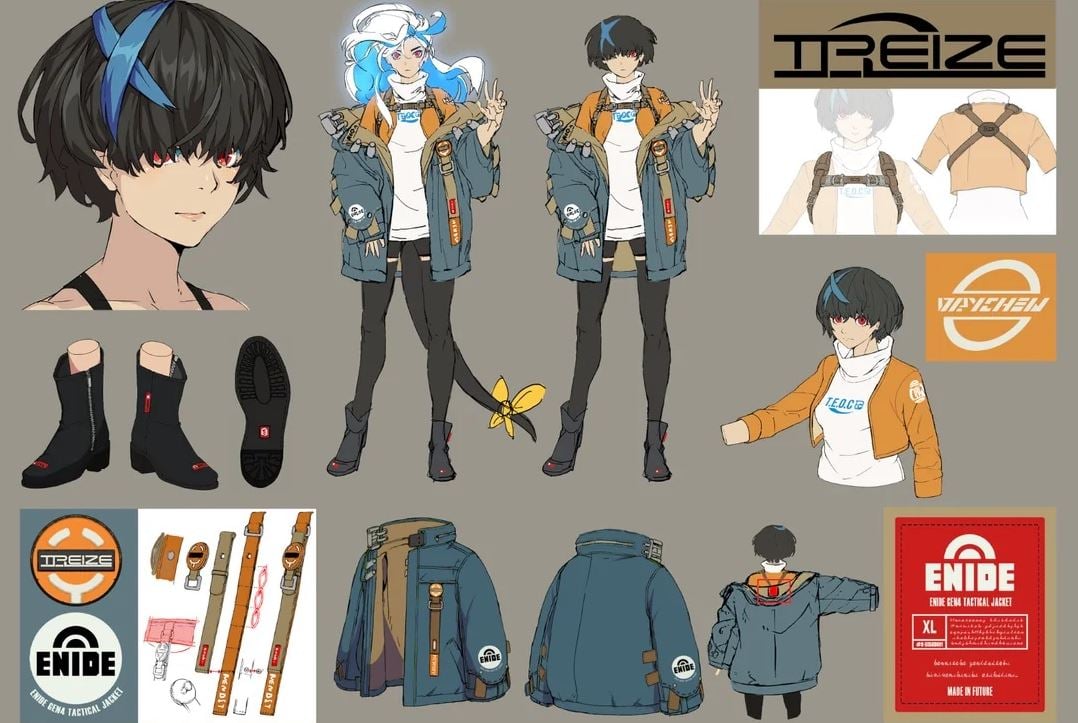 Guilty Gear Strive Unika concept art