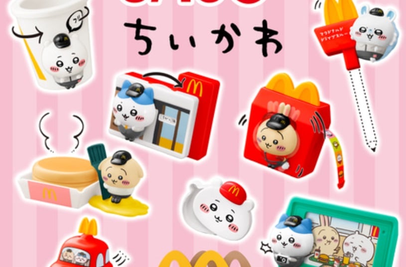 Chiikawa Happy Meal toys.
