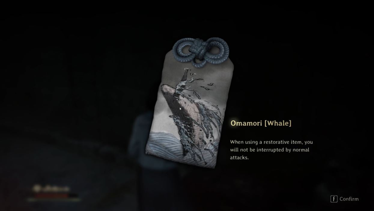 Silent Hill f Omamori Whale charm