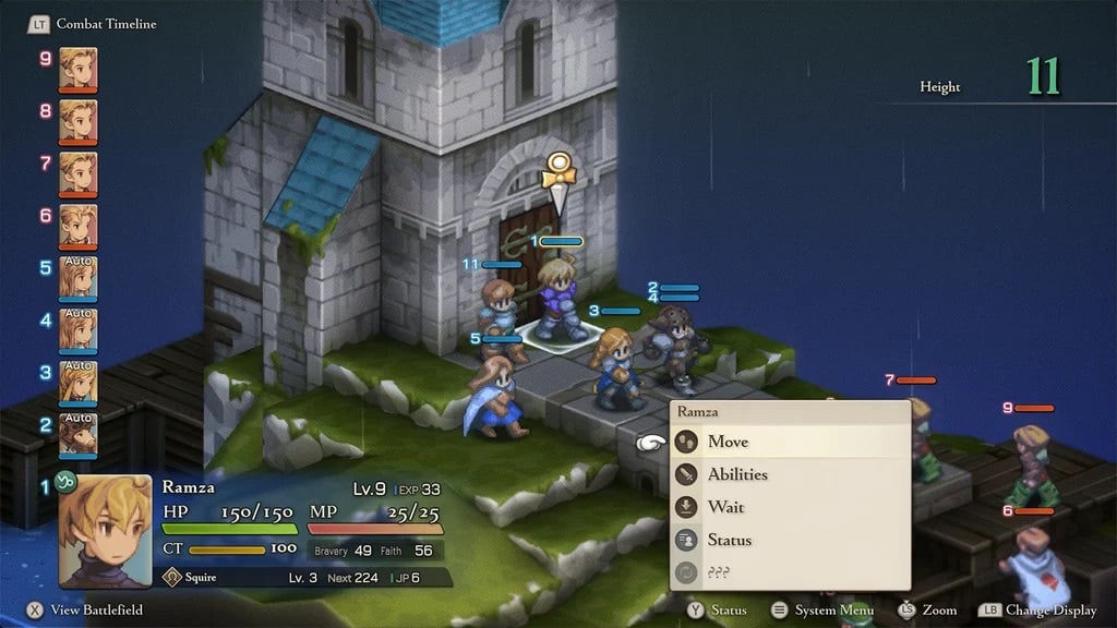 Final Fantasy Tactics - The Ivalice Chronicles gameplay.