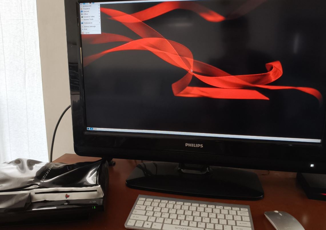 Melted PlayStation 3 running Linux