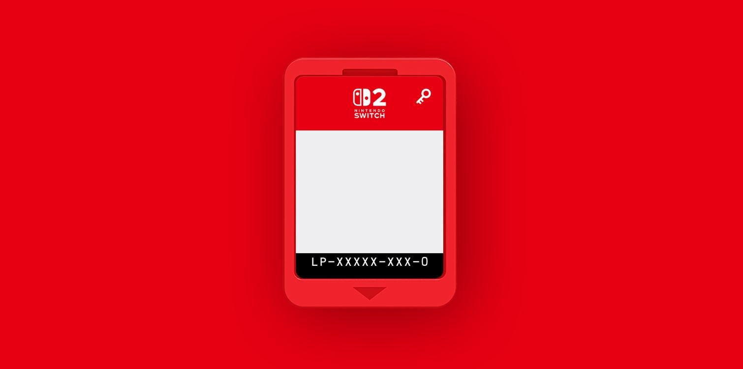 Switch 2 Game-Key Card