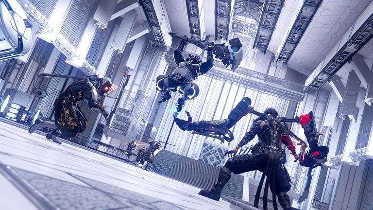 Ninja Gaiden 4 battle with mobs.