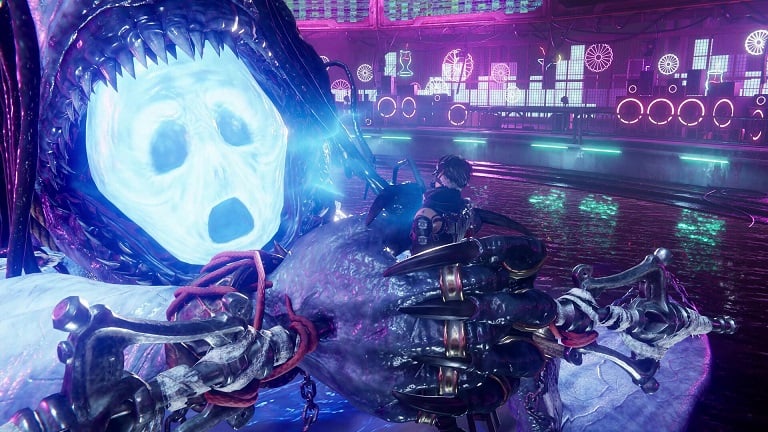 Ninja Gaiden 4 boss battle. 