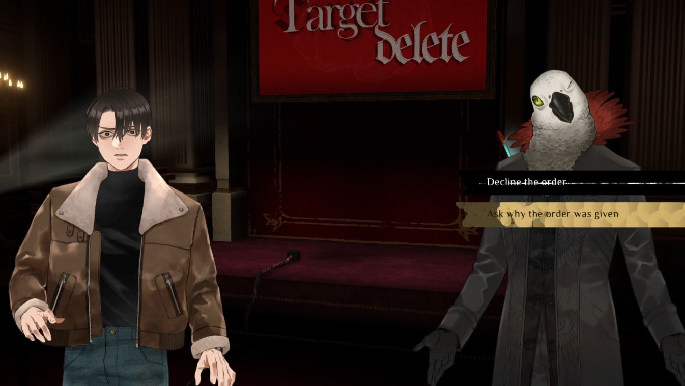 Dark Auction dialogue choices