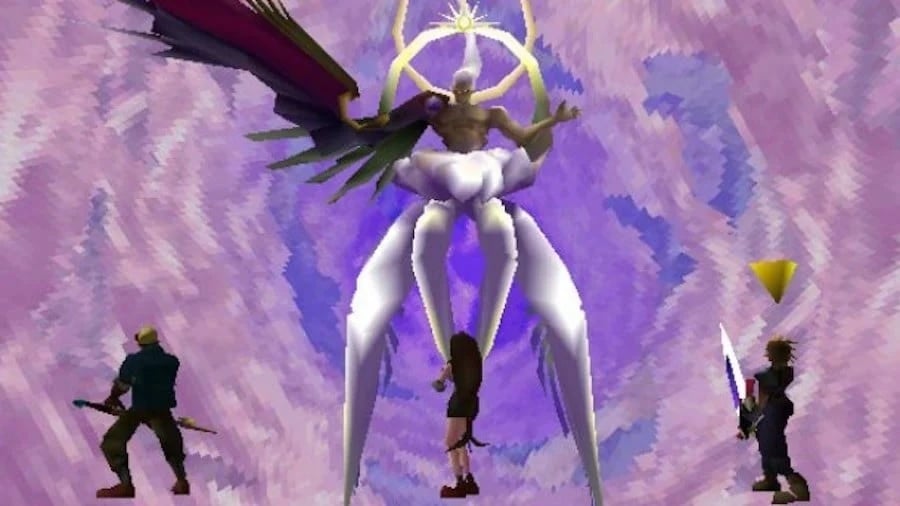 Final Fantasy VII Final Boss Fight.