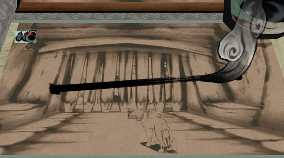 Celestial Brush in Okami