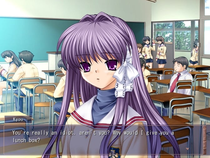 Clannad gameplay.