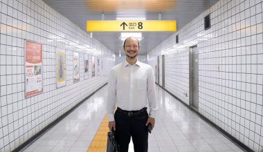 Walking Man in Exit 8