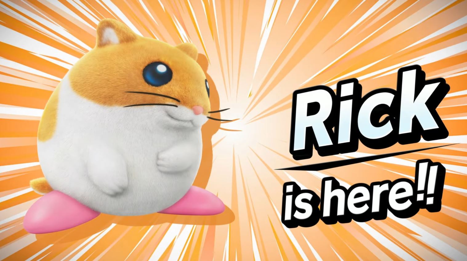 Rick the Hamster in Kirby Air Riders