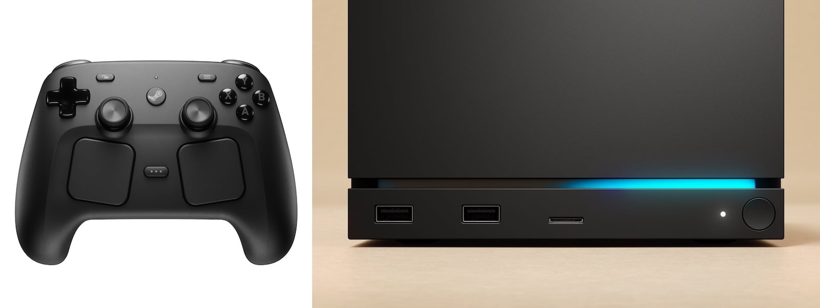 Steam Machine and Controller. 