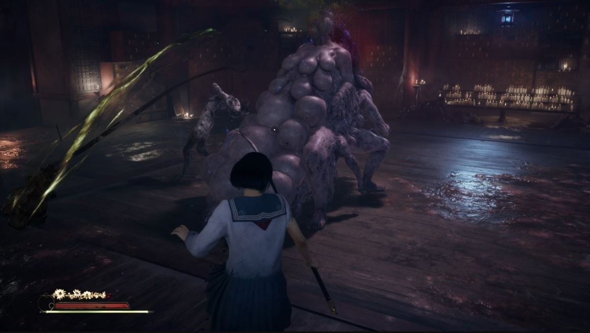 Silent Hill f gameplay.