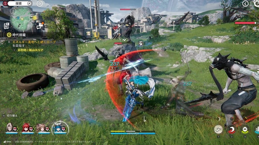 Arknights: Endfield battle gameplay.