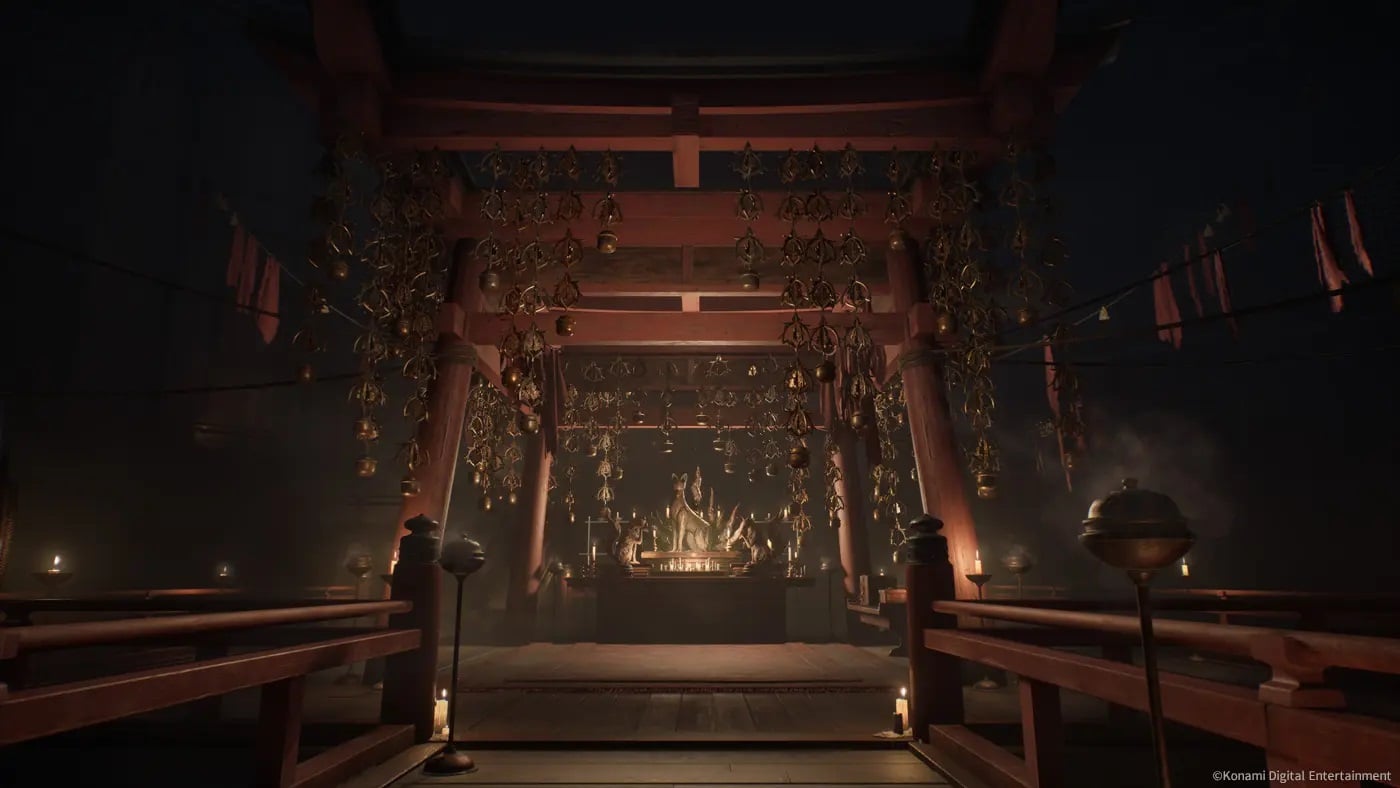 Silent Hill f shrine.