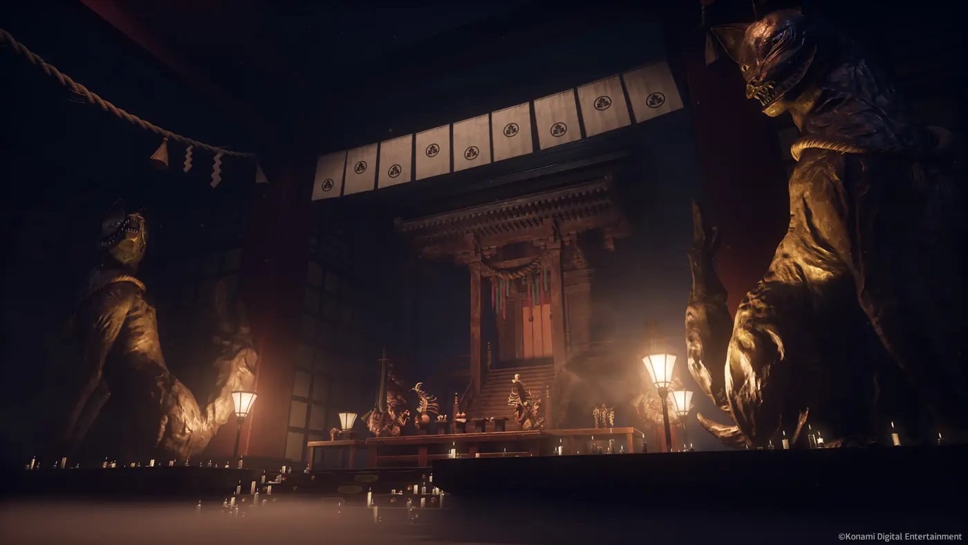 Silent Hill f shrine.