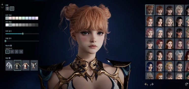 Aion 2 character creation