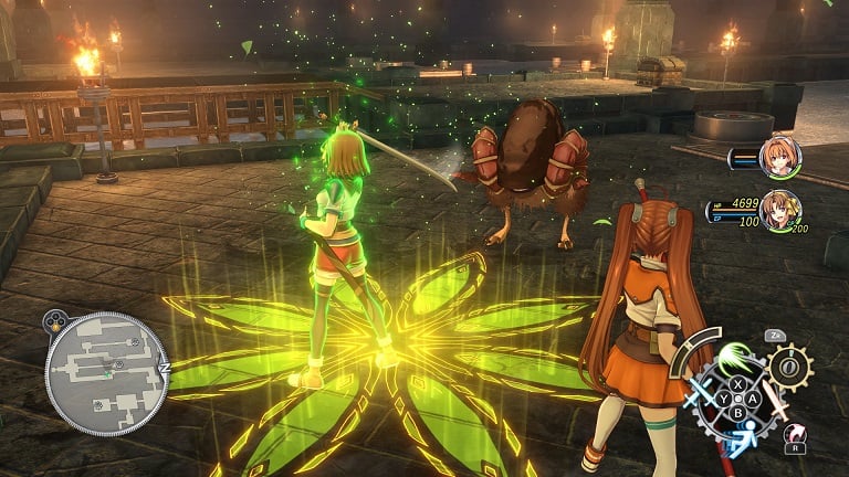 Trails in the Sky 2nd Chapter gameplay.