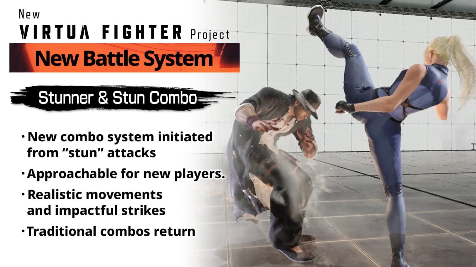 New VIRTUA FIGHTER Project Stunner and Stun Combo