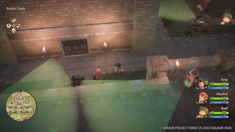 Dragon Quest 7 Reimagined gameplay.