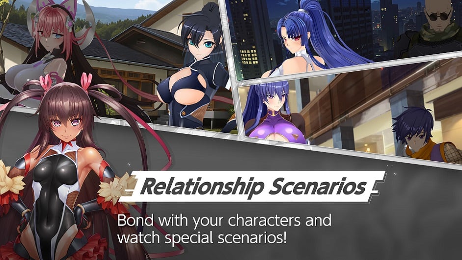 Taimanin Squad relationship scenarios.