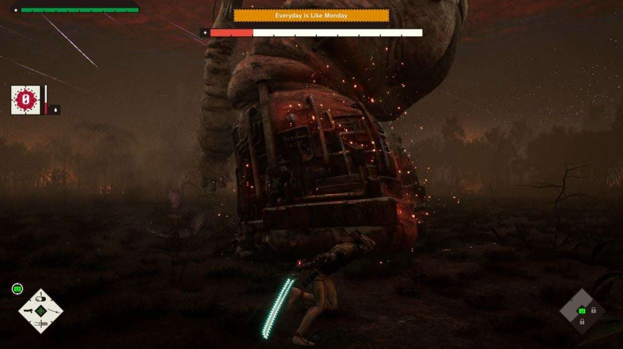 Everyday Is Like Monday swipe attack