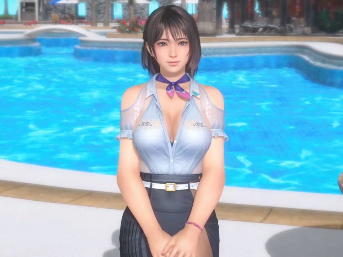 同人PCゲーム AKIBA ALIVE PROGRAM：OVERTURE Dead or Alive Xtreme: Venus Vacation's newest character is Nozomi