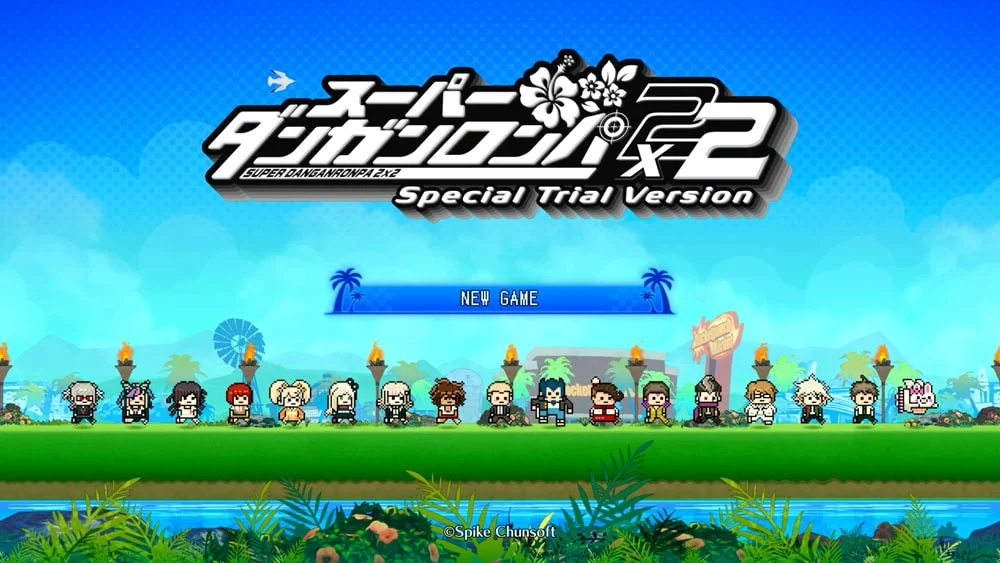 Danganronpa 2x2 demo loading screen
